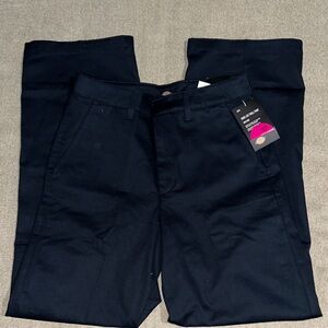 Dickies Women's Dark Navy Wide Leg Pants